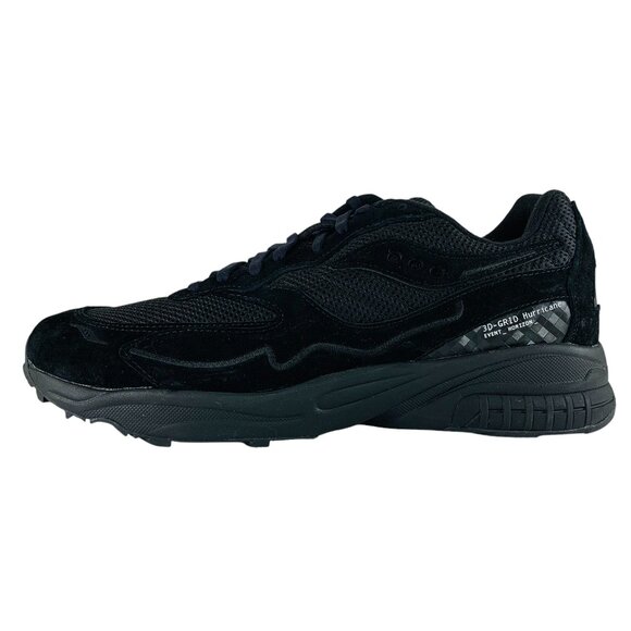 Saucony 3D Grid Hurricane Event Horizon Black Men\'s Shoes Sneakers S70791-1 Russian Saucony Team | . Saucony 3D Grid Hurricane “Las  main image 3